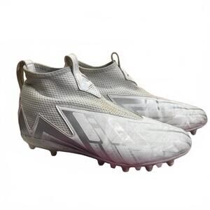 Adidas Mens Freak Ultra 23 Inline Football Cleats White Silver GX9179 Size 9.5